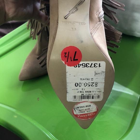 Fringe ankle boot heels - Picture 7 of 10